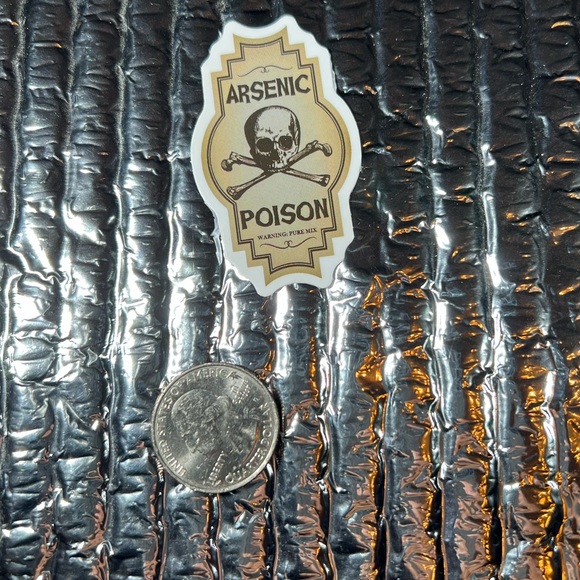 Arsenic Poison Witchy Sorceress Supreme Potion B0ttle Label Sticker Spell Occult - Picture 2 of 3